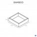 Короб квадратный Sensea Bamboo 15.1x4.5x16.1 см, SM-82779376