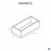 Короб прямоугольный Sensea Bamboo 7.3x4.5x15.9 см, SM-82779377