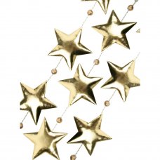 Гирлянда новогодняя «Золотистые звездочки» 170 см