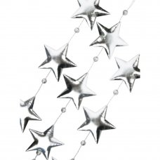 Гирлянда новогодняя «Серебристые звездочки» 170 см