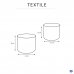 Набор корзин Sensea Textile Remix 21x18x21 см, 2 шт., SM-82801800