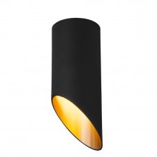 Светильник точечный накладной Elektrostandard DLN114, 2 м², цвет чёрный/золото