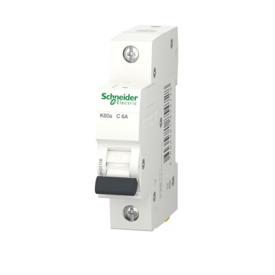 Выключатель автоматический Schneider Electric Acti9 1 полюс 6 А, "C", SM-82850881