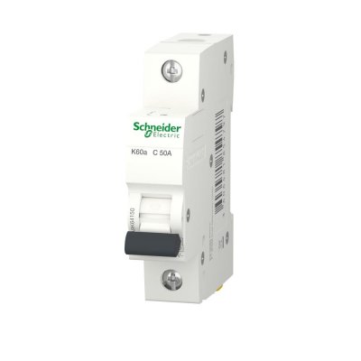 Выключатель автоматический Schneider Electric Acti9 1 полюс 50 А, "C", SM-82850888