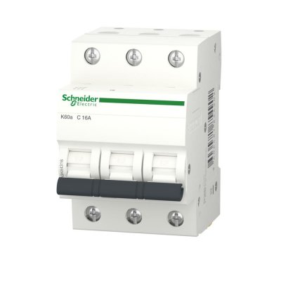 Выключатель автоматический Schneider Electric Acti9 3 полюса 16 А, "C", SM-82850899