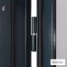 Дверь входная металлическая Харбор, 860 мм, левая, цвет белый дуб, SM-82858718