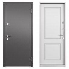 Дверь входная металлическая Термо Австралия эмаль, 880 мм, левая, цвет белый