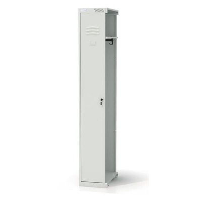 Секция шкафа для спецодежды ШРС-11ДС-300 185x30x50, сталь, цвет серый, SM-82859587