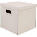Коробка складная 31х31х30 см картон цвет бежевый, SM-82861118