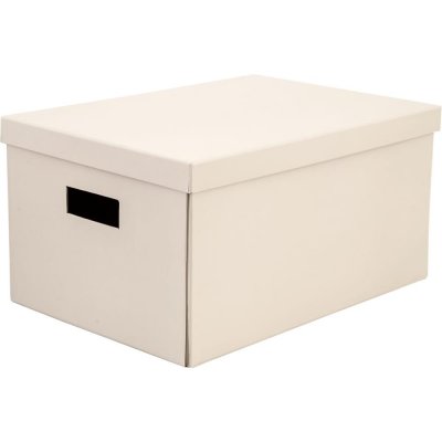 Коробка складная 40х28х20 см картон цвет бежевый, SM-82861127