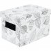 Коробка складная 20х12х13 см картон цвет белый, SM-82861144