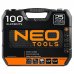 Набор инструментов Neo 100 предметов, 1/2”, 1/4”, SM-82866090