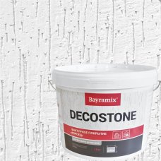 Покрытие декоративное фактурное Bayramix Decostone крупная 15 кг цвет белый