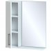 Шкаф зеркальный подвесной Eggo 60x70 см цвет белый, SM-82888409