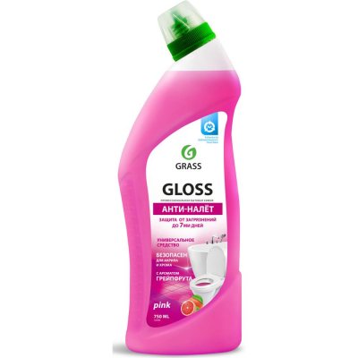 Гель чистящий для ванны Grass Gloss «Pink» 0.75 л, SM-82889777