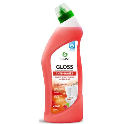 Гель чистящий для ванны Grass Gloss «Coral» 0.75 л, SM-82889779