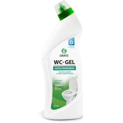 Средство для чистки сантехники Grass WC-gel 0.75 л, SM-82889780