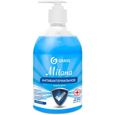 Жидкое мыло антибактериальное Grass Milana «Original» 0.5 л, SM-82889825