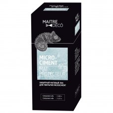 Защитный лак Maitre Deco «Microciment Protecteur» 2 компонента 0.83 кг