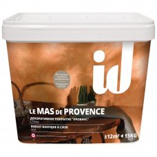 Декоративное покрытие Прованс Le Mas de Provence 15 кг цвет белый