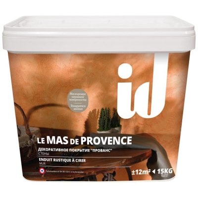 Декоративное покрытие Прованс Le Mas de Provence 15 кг цвет белый, SM-82891963