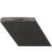 Подстолье для рабочей поверхности Лофт Х-образное 850 мм, цвет черный, SM-82895709