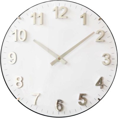 Часы настенные Apeyron PL200-926 ø30.5 см пластик цвет белый, SM-82902876