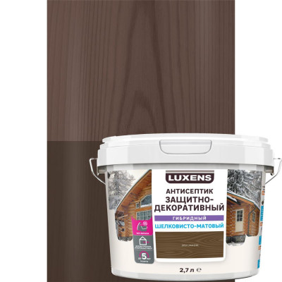 Антисептик Luxens гибридный цвет орех 2.7л, SM-82933509