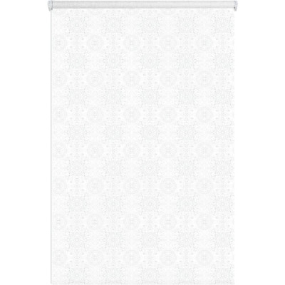 Штора рулонная Neo Classic Мандала 100x160 см белая, SM-82934342