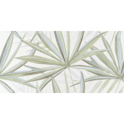 Декор LB Ceramics Моана Бамбук 19.8x39.8 см 1.58 м² цвет белый/зелёный, SM-82973840