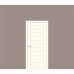 Дверь межкомнатная Симпл глухая ламинация цвет белый 60х200 см (с замком), SM-83024969