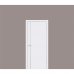 Дверь межкомнатная Смарт М1 глухая эмаль цвет белый 60х200 см (с замком), SM-83024975