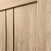 Дверь межкомнатная Бергамо остеклённая ПВХ цвет европейский дуб 90х200 см (с замком и петлями), SM-83118860
