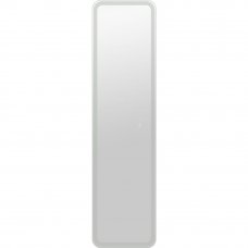 Пенал зеркальный настенный Elmer 40х160 см цвет белый