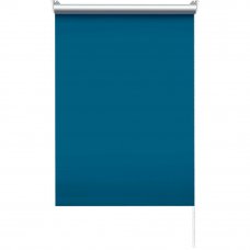 Штора рулонная блэкаут 50x175 см синяя