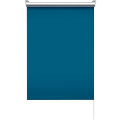 Штора рулонная блэкаут 55x175 см синяя, SM-83211869