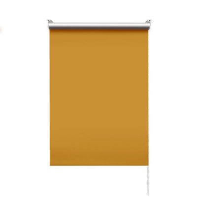 Штора рулонная блэкаут 50x175 см жёлтая, SM-83211872