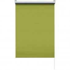 Штора рулонная блэкаут 50x175 см зелёная