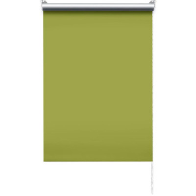 Штора рулонная блэкаут 60x175 см зелёная, SM-83211879