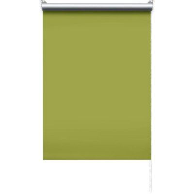 Штора рулонная блэкаут 70x175 см зелёная, SM-83211880