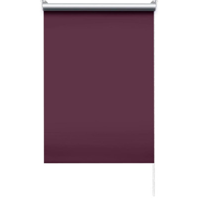 Штора рулонная блэкаут 50x175 см фиолетовая, SM-83211889