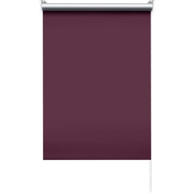Штора рулонная блэкаут 70x175 см фиолетовая, SM-83211892