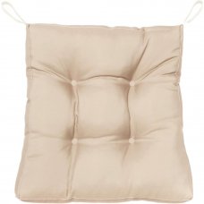 Подушка для стула Jimena 40x40 см цвет бежевый
