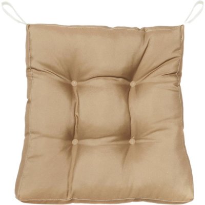 Подушка для стула Jimena 40x40 см цвет капучино, SM-83228227