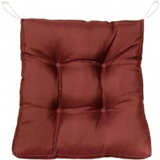 Подушка для стула Jimena 40x40 см цвет красный