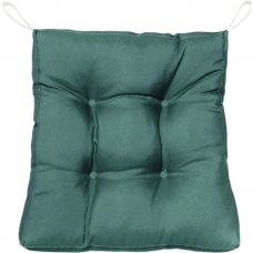 Подушка для стула Jimena 40x40 см цвет зелёный