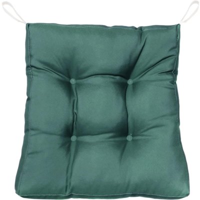 Подушка для стула Jimena 40x40 см цвет зелёный, SM-83228230