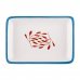 Мыльница Moroshka Romanovka керамика цвет белый/синий/красный, SM-83425118