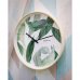 Часы настенные Troykatime «Зелёные листья» ø30 см, SM-83544182