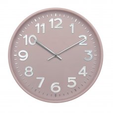 Часы настенные Troykatime ø30 см цвет розовый
